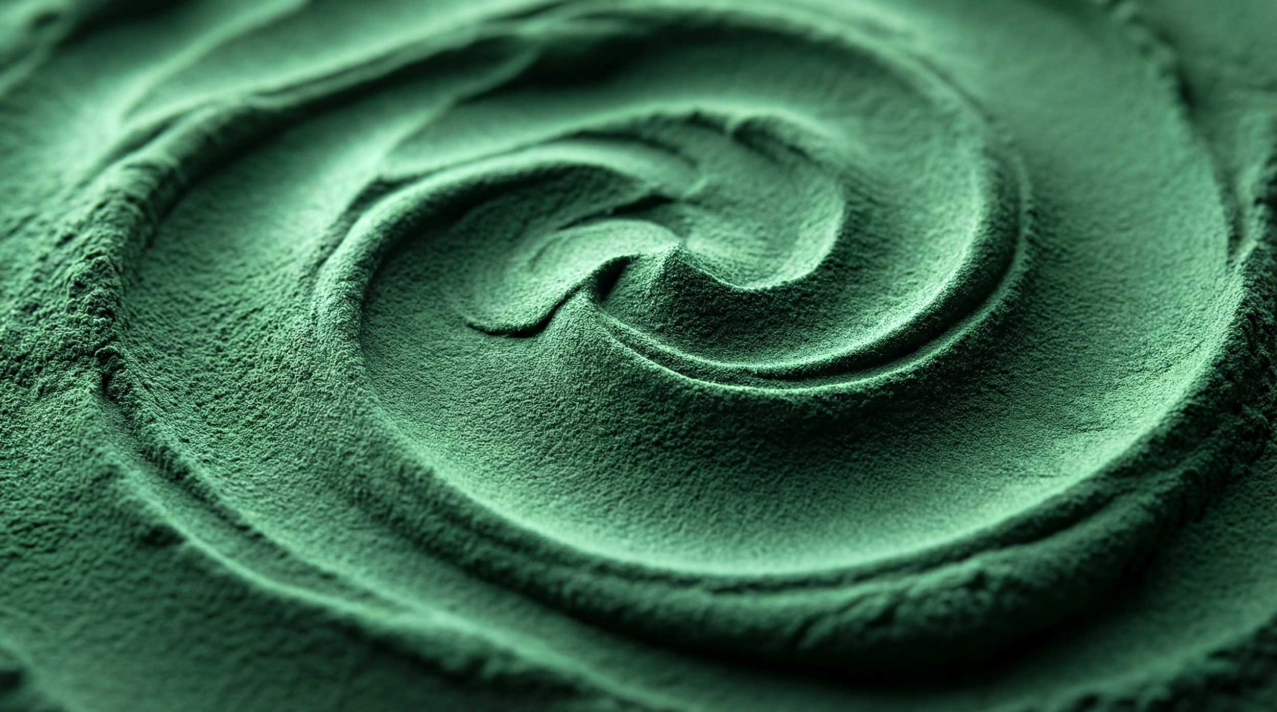 Spirulina powder ingredient used in Superwild Super Everyday dog supplement for immunity and vitality